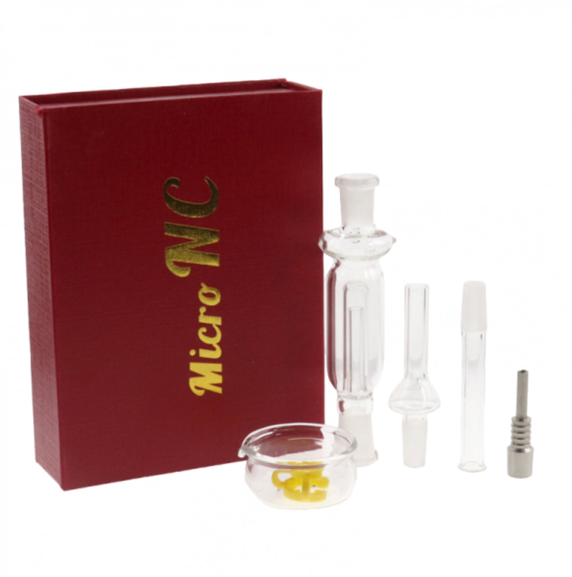 Micro Nectar Collector  10mm Glass Tip, Travel-Friendly, Easy to Use   Monster Shop