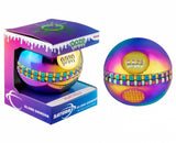 Ooze Saturn Globe Grinder - 4-piece grinder with kief collector and magnetic lid for perfect herb consistency.