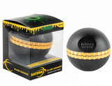 Ooze Saturn Premium Herb Grinder - Green 4-piece grinder with sharp teeth and durable construction for smooth grinding.