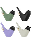 Puffco Proxy Travel Pipe featuring built-in storage pocket for dual tools, shatterproof silicone body for easy transport.