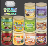 13oz Smoke Odor Exterminator Candle, designed to eliminate smoke odors. Enzyme-based formula neutralizes odors from tobacco, cigars, and fireplaces, providing long-lasting freshness.