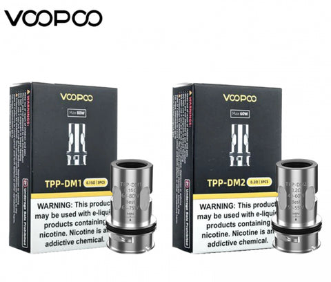 VOOPOO TPP REPLACEMENT
COILS 3CT/PK