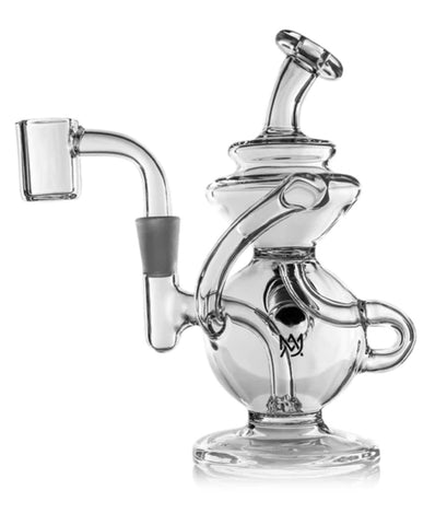 MJ Arsenal Mini Jig Dab Rig – 10mm Quartz Bucket, Storage Jar, Borosilicate