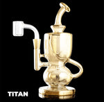 MJ Arsenal Gold Mini Rigs – Limited Edition, Premium Glass Design