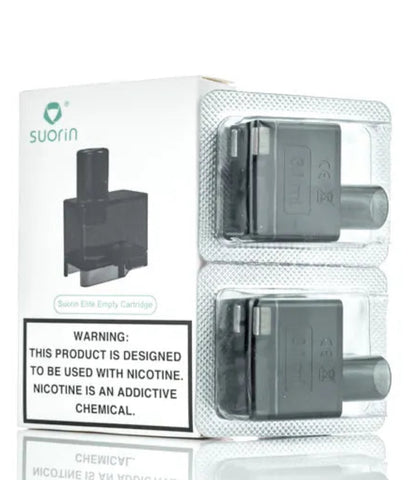Suorin Elite 3.1ML Refillable Replacement Pod Cartridge - Pack of 2