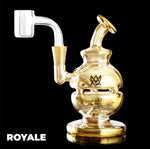 MJ Arsenal Gold Mini Rigs – Limited Edition, Premium Glass Design