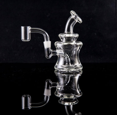 MJ Arsenal Jammer Mini Rig – Compact Borosilicate Glass, 10mm Joint