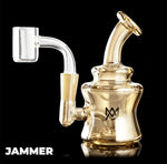 MJ Arsenal Gold Mini Rigs – Limited Edition, Premium Glass Design