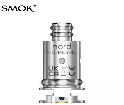SMOK NORD PRO MESHED
REPLACEMENT COILS 5CT/PK