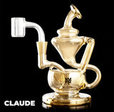 MJ Arsenal Gold Mini Rigs – Limited Edition, Premium Glass Design