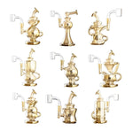 MJ Arsenal Gold Mini Rigs – Limited Edition, Premium Glass Design