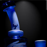 MILKY WAY GLASS: 8.5″ LIGHT BLUE PHOENIX UNCHAINED GLASS RIG (MK-1312)