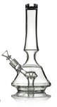 GRAV Empress – 13-inch glass bong with 14mm female joint, sleek neck restriction, and diamond perc for enhanced filtration and cool smoke.