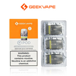 GEEKVAPE Q CARTRIDGE POD W/COIL 2ML/3CT/PK