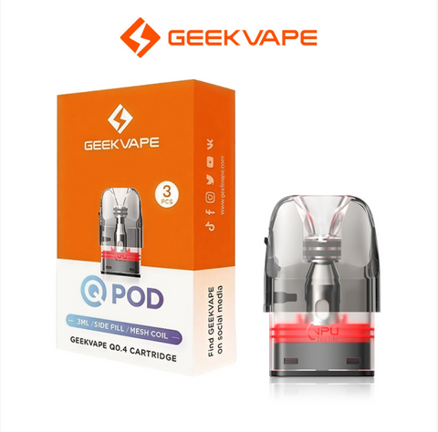 Geekvape Q Side-Fill Pods (3-Pack) Monster Shop Geekvape Q Side-Fill Pods (3-Pack) Monster Shop