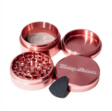 BLAZY SUSAN 4-PIECE ALUMINUM HERB GRINDER