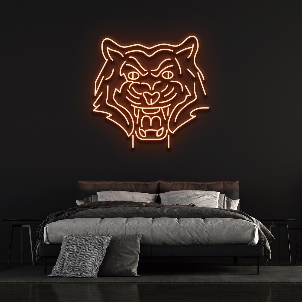 Tiger Neon Sign | LED Wall Art for Home and Commercial Space – Monster Shop