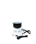 Avalon Cup 650W Electric Burner – Compact and portable design with temperature control, stainless steel drip pan, and heat-resistant porcelain coating.