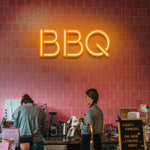 BBQ LED Neon Sign – Bright and energy-efficient wall decor for barbecue spaces, perfect for adding vibrant flair to outdoor or indoor settings.
