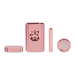 Compact Dugout Grinder with Magnetic Closure - Herb Storage