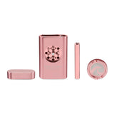 Compact Dugout Grinder with Magnetic Closure - Herb Storage