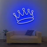 LED crown neon sign for home, events, and business spaces, providing long-lasting illumination.