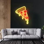 Delicious Pizza UV Printed Neon Light – Illuminating pizza artwork with vibrant colors and savory details, perfect for adding a touch of comfort food charm to any space.