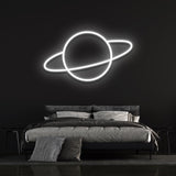 Durable Planet LED Neon Sign, perfect for creating a warm and inviting ambiance in home or office spaces.