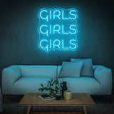 Girls Neon Sign Bedroom Decor, Glam LED Lighting for Girly Room Theme