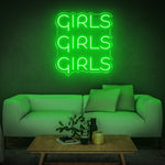 Girls Neon Sign for LED Wall Decor, Perfect Bedroom Decor for Girly-Girls