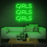 Girls Neon Sign for LED Wall Decor, Perfect Bedroom Decor for Girly-Girls