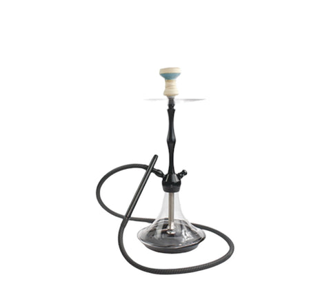 Golden Star NeverXhale 23-inch premium aluminum hookah, featuring removable attachments, screened bowl, and double hose system, available in assorted colors for a smooth, customizable smoking experience.