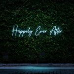 Happily Ever After Neon Sign – LED wedding wall décor, perfect for weddings and special events.