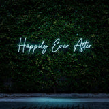 Happily Ever After Neon Sign – LED wedding wall décor, perfect for weddings and special events.