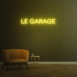 Le Garage LED lighted sign – Perfect for adding a welcoming glow and vintage charm to auto shops and garage spaces.