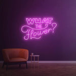 LED Neon Flower Sign for Business Decor - Eye-Catching Store Display