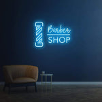 LED Neon Sign for Barbershops – Customizable salon wall decor with bright and energy-efficient lights, perfect for branding and promotions.