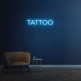 LED Neon Sign Tattoo - Bright Lights - Visible From a Distance