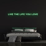 Eco-friendly Live Music LED neon sign with bright, energy-efficient glow for modern spaces.