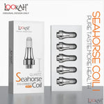Lookah Seahorse Quartz Coil 5CT/PK – Durable Type IV quartz tips for Seahorse Pro, Seahorse Max, Seahorse X, and other vape devices, offering improved airflow and pure flavor.