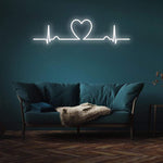 Love Beat Neon Sign – Custom-crafted LED wall décor, durable and long-lasting, perfect for enhancing your space.