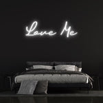 Love Me Neon Light – LED wall decor for home or events, a simple yet impactful piece that spreads love and adds elegance.
