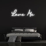 Love Me Neon Light – LED wall decor for home or events, a simple yet impactful piece that spreads love and adds elegance.