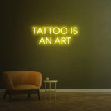  Neon Sign Tattoo is an Art - Elevate Your Business - Tattoo Studio Decor