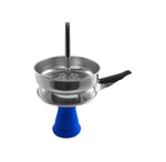 Pharaohs Hookah Silicone & Steel Bowl with Heat Management Screen, designed for durability and convenience.