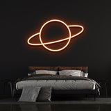 Planet LED Neon Sign, perfect for adding a calming and fun glow to your home, office, or child's room.