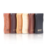 RYOT Magnetic Dugout with Matching One Hitter – High-quality wooden dugout with magnetic lid and poker, ideal for travel and discreet smoking sessions.


