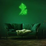 Secret Lips Neon Sign LED Wall Light for enhancing spaces like beauty salons, bedrooms, and special events.