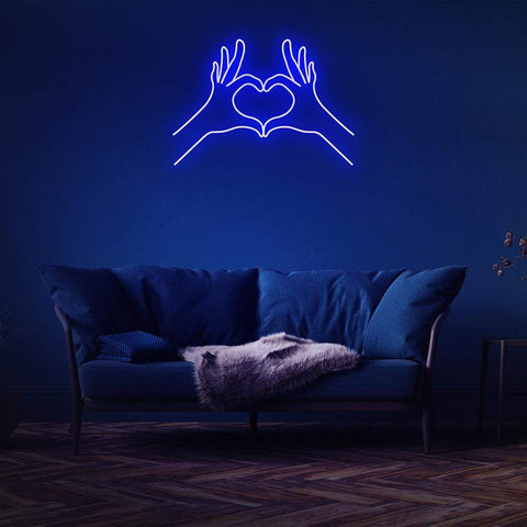Bright 'Spread Love' LED neon sign with vibrant colors for home, office, or event décor, creating an inspiring and positive atmosphere.