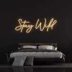  Illuminate your party with the Stay Wild LED neon sign, a captivating design that brings energy and fun to any event